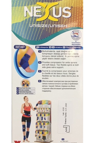 Variteks Nexus 897 Fleksible Balenli Ayak Bilekliği