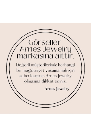 Arnes Jewelry Çelik Dorikalı Kelepçe Ar208nes Gold