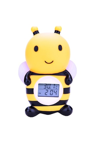Sones Mty-813 Karikatür Küçük Arı Çocuk Elektronik Su Termometresi Sarı