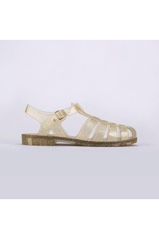 Igor Biarritz Glitter Kadın Altın Simli Sandalet S10262-140 Altın