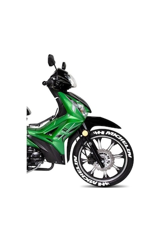 Michelin Lastik Yazısı Scooter Lastik Stikeri Motorsiklet 8 Adet