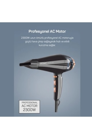 Arzum AR5047 Profön Neo Profesyonel 2300 W Saç Kurutma Makinesi Siyah