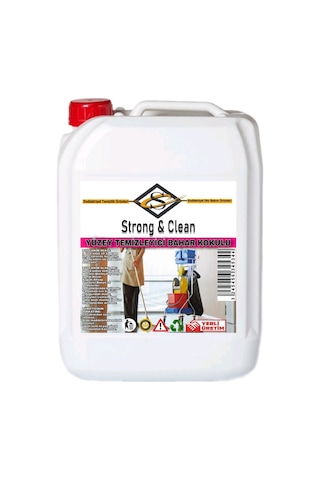 Strong&Clean Yüzey Temizleyici Bahar Kokulu 5 KG
