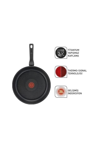 Tefal Titanyum 3x Force 28CM Tava