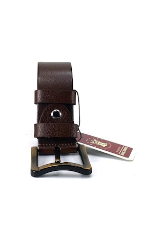Saraç Kemer Saraç 1104 24k 4 Cm Erkek Kot Kemer Açık Kahverengi Açık Kahverengi