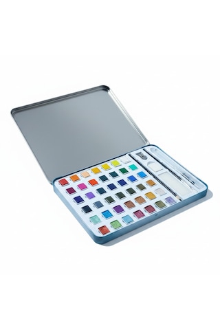 Solid Water Colour 36 Renk Suluboya Takımı Çok Renkli