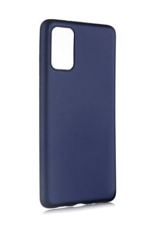 Samsung Galaxy Uyumlu S20 Plus Kılıf Esnek Yapılı İnce Slim Silikon Kapak Ryc/premier Lacivert