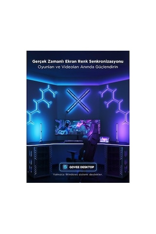 Rgb Led Aydınlatma Barları, Modern Tasarım Ve Güç Açık Kahverengi