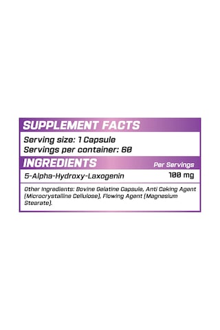 Grimlabs Alpha Laxogenin 100mg 60 Capsül