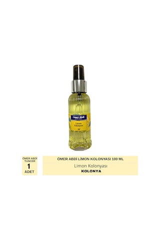 Ömer Abdi 80 Derece Limon Kolonyası 100 Ml