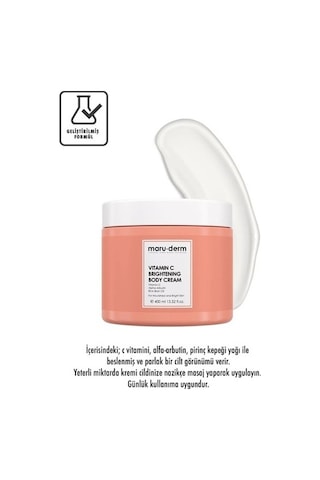 Maruderm Vitamin C Brightening Body Cream 400 Ml W