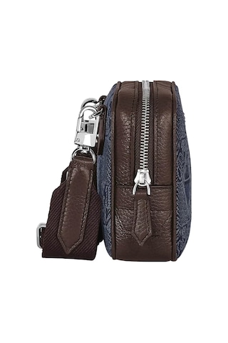 Montblanc 4810 Denim Mini Çapraz Çanta 221590 Mavi