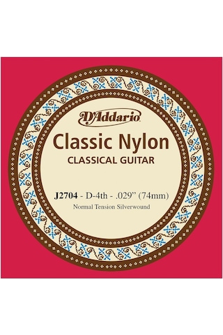 J2704 Klasik Gitar Tek Teli 4 No,re Teli
