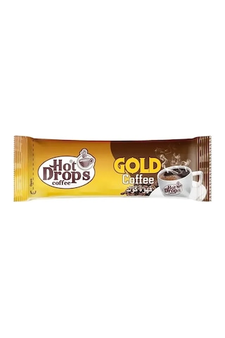 Hot Drops Gold Kahve 100gr 50 Adet X 2 Gr Hazır Granül Kahve