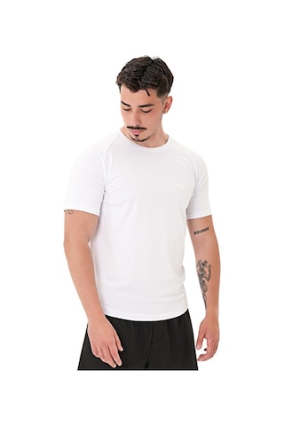Musclecloth Elite Reglan T-shirt Beyaz