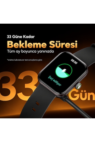 Oraimo OSW-815N 1.93" Akıllı Saat (Distribütör Garantili)