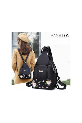 Kırmızı Tüm Maç Oxford Bez Sırt Çantası Moda Kanvas Göğüs Çanta Mini Çapraz Küçük Sırt Çantası Kadın Kore Versiyonu Kırmızı