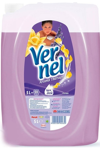 Vernel Çamaşır Yumuşatıcı 5 Lt Relax Ve Gülün Büyüsü 2 Li 2'li Set