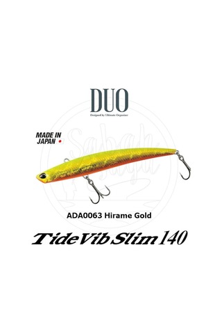 Duo Tide Vib Slim 140 Ada0063 Hirame Gold