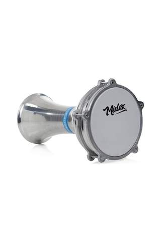 Midex Dbk-02bl Çocuklar İçin 2 Numara Alüminyum Darbuka Seti 33 X 18 Cm