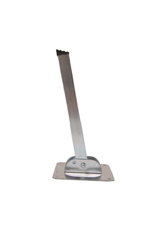 4 Adet Katlanır Metal Sofra Ayağı-katlanır Ayak 25 Cm Krom