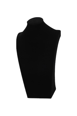 Trendooze Sunumu Styleb-34cm Siyah Şık Şifonyer Showroom Mücevher Kolye Göğüs Göğüs 34cm Fn