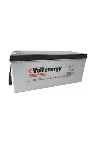 12 V 200 Amper Jel Akü Deep Cycle Nanocarbon