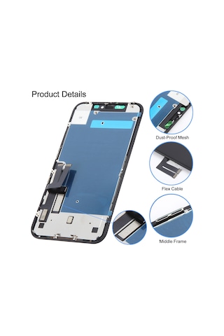 Apple Uyumlu iPhone 11 İçin Gx Hücre İçi Lcd Ekran