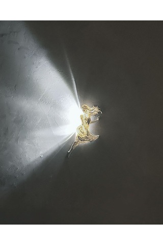 Dekoratif Peri Gece Lambası Beyaz