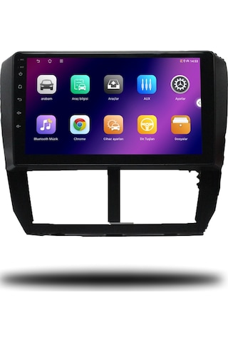 Caros Subaru Forester 2008-2012 Uyumlu Android Multimedya 4gb Ram 32gb Hafıza 9"
