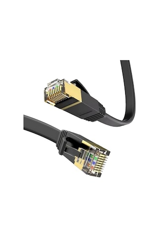 Ayrex Ethernet Kablosu 10gbps Premium Internet Lan Kablo Flat Modem Ağ Kablosu 15 Metre Diğer