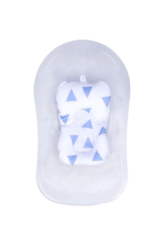 Sevi Bebe Cozy Banyo Minderi Art-69 Mavi Üçgen