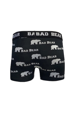 Bad Bear Erkek Boxer Bear-23378 Siyah