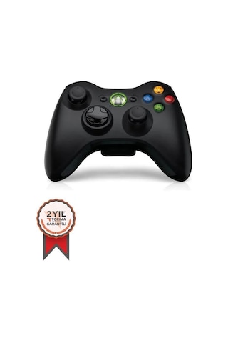 Özel Seri Ürün Ekipman Kumanda Oyun Kolu Kablolu Xbox Tv Pc Uyumlu Xbox 360 Siyah
