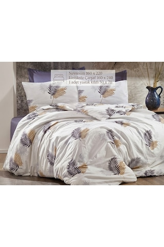 Livoras Home Tek Kişilik Nevresim Takımı Nevresim 160 X 220 Cm Çarşaf 160 X 240 Yastık 50 X 70 Çok Renkli