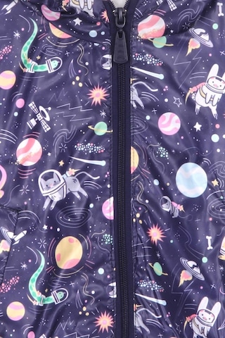 Breeze Kız Çocuk Yağmurluk Astronot Hayvanlar Temalı Mor (1-6 Yaş)
