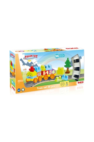 Bloklu Tren Set 36 Parça