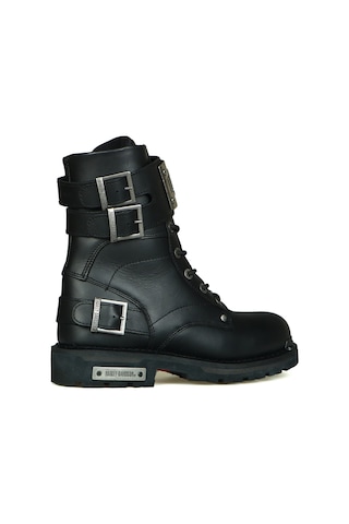 Harley Davidson Ricketson Siyah Erkek Bot Siyah