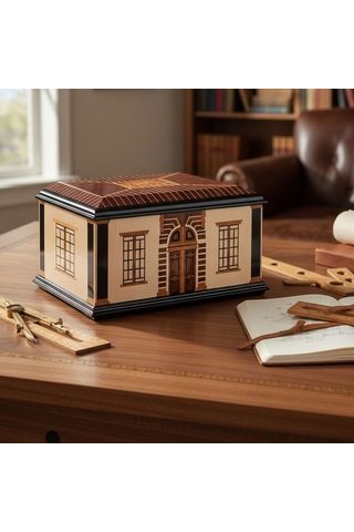 Küba Evi Tasarımı Sedir Humidor Puro Kutusu 250s