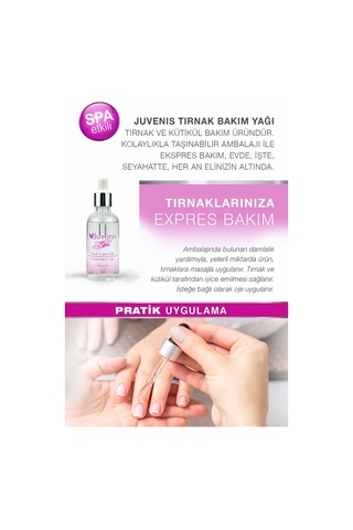Juvenis Spa E Vitamini İçeren Tırnak Bakım Yağı 50 ML
