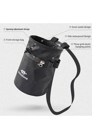 Vkemall Tırmanış Ve Fitness İçin Pratik Toz Çantası, Fırçalı, Yeşil Renk Seçeneği İle Sporcuların Vazgeçilmezi