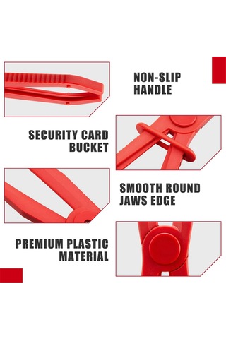 Xurunkeji 12 Adet Hortum Kelepçesi Pensesi Hortum Sıkıştırma Pensesi Hortum Pensesi