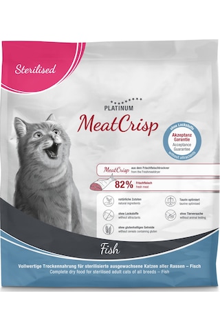 Platinum Meatcrisp Balıklı Kısır Kedi Maması 400gr