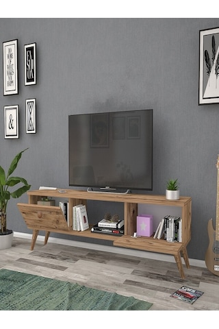Mbes Mobilya Eda Atlantik 140 Cm Tv Ünitesi (Atlantik Çam)