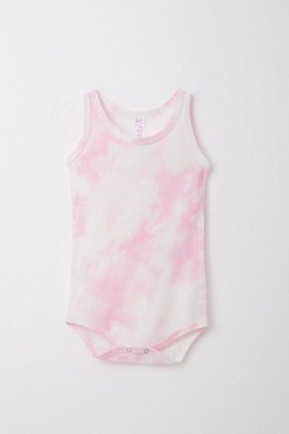 Breeze Kız Bebek Atlet Zıbın Body Batik Desen 9 Ay-3 Yaş, Pembe Pembe