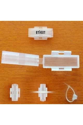 Pemsan Kablo Bağı Isimlendirme Etiketi 10 x 35 MM 100 Adet