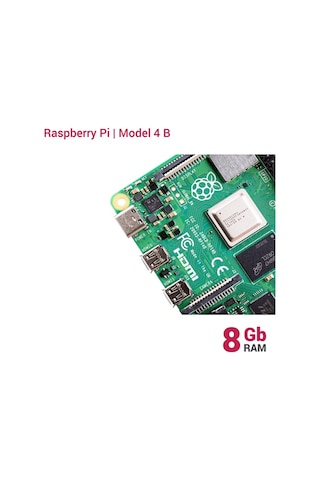 Robotizmo Raspberry Pi 4 8Gb Model B Yeni Versiyon