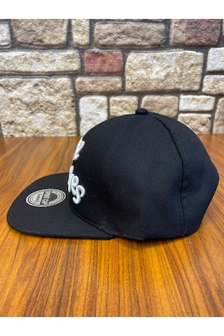 Hamze The Munchies Nakış Hip Hop Snapback Rapper Şapka Cap Siyah
