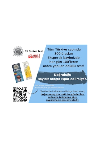 Cs Motor Test - Avantajlı 10'lu Paket
