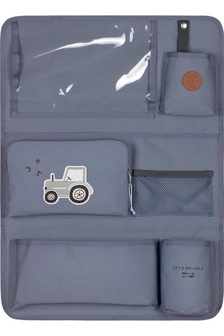 Lassig Happy Prints Organizer Tractor Mavi